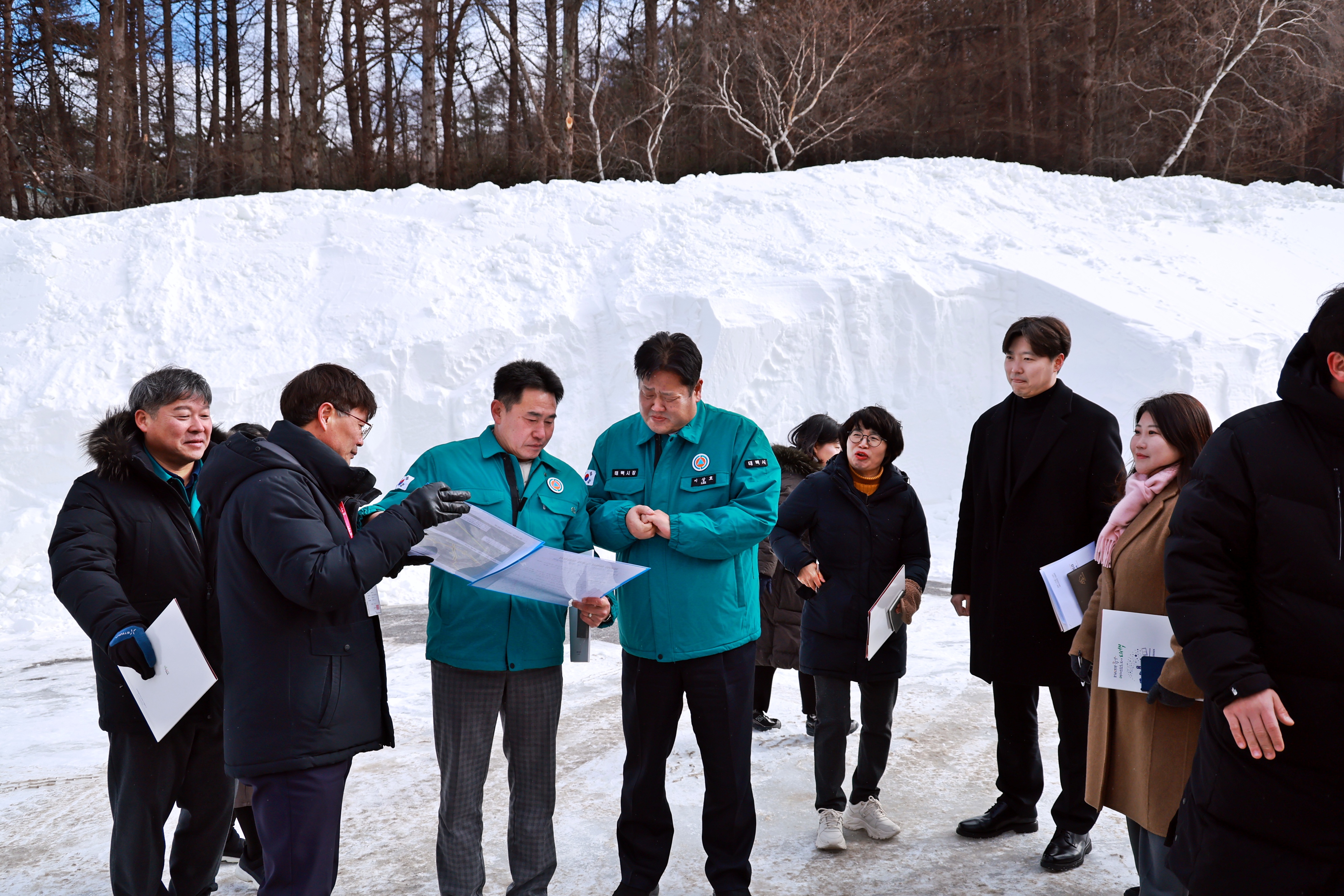 20260109 눈축제 관련 당골광장 현장점검 및 제설관련 현장점검 이미지1