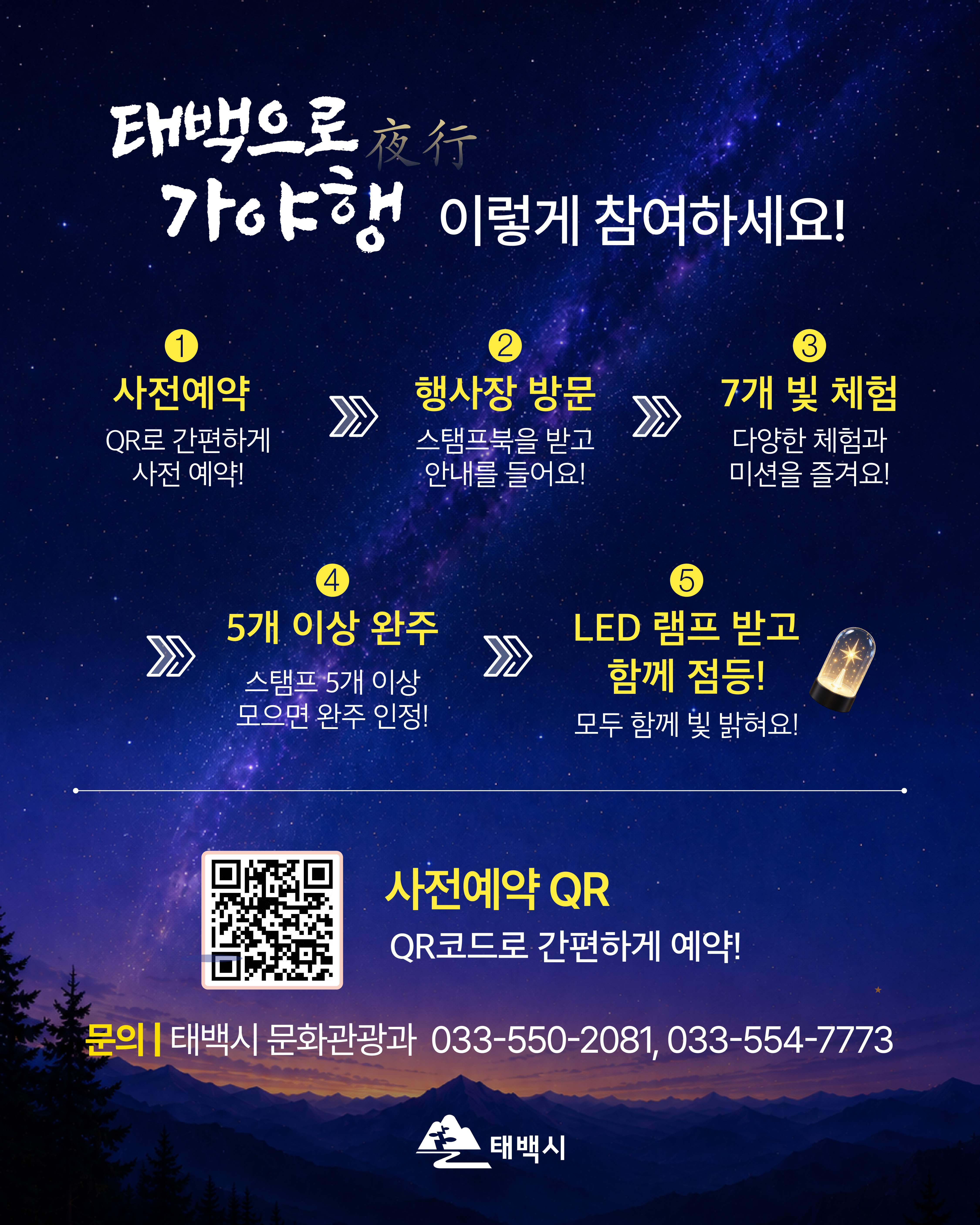 「태백으로, 가야행(夜行)」 행사 안내 이미지6