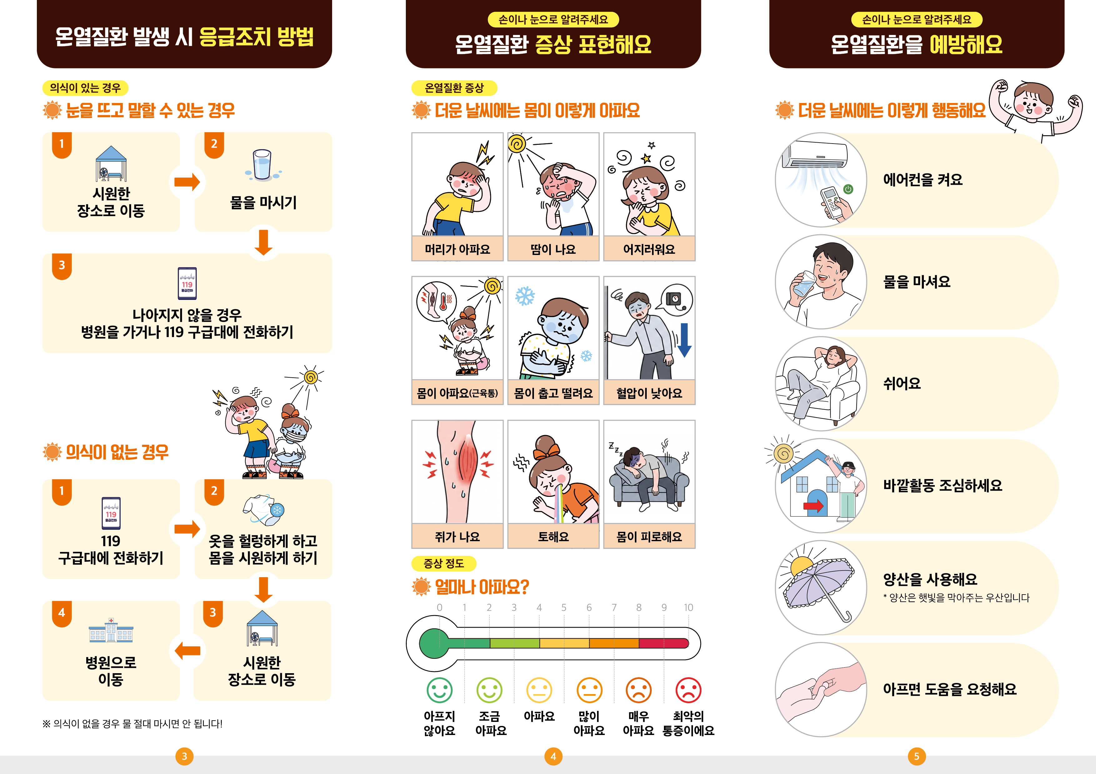 내 증상을 말해요! 온열질환 예방과 대처 이미지2