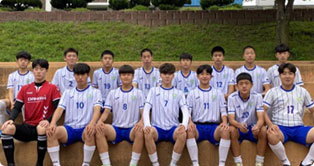 황지중학교 축구팀 사진