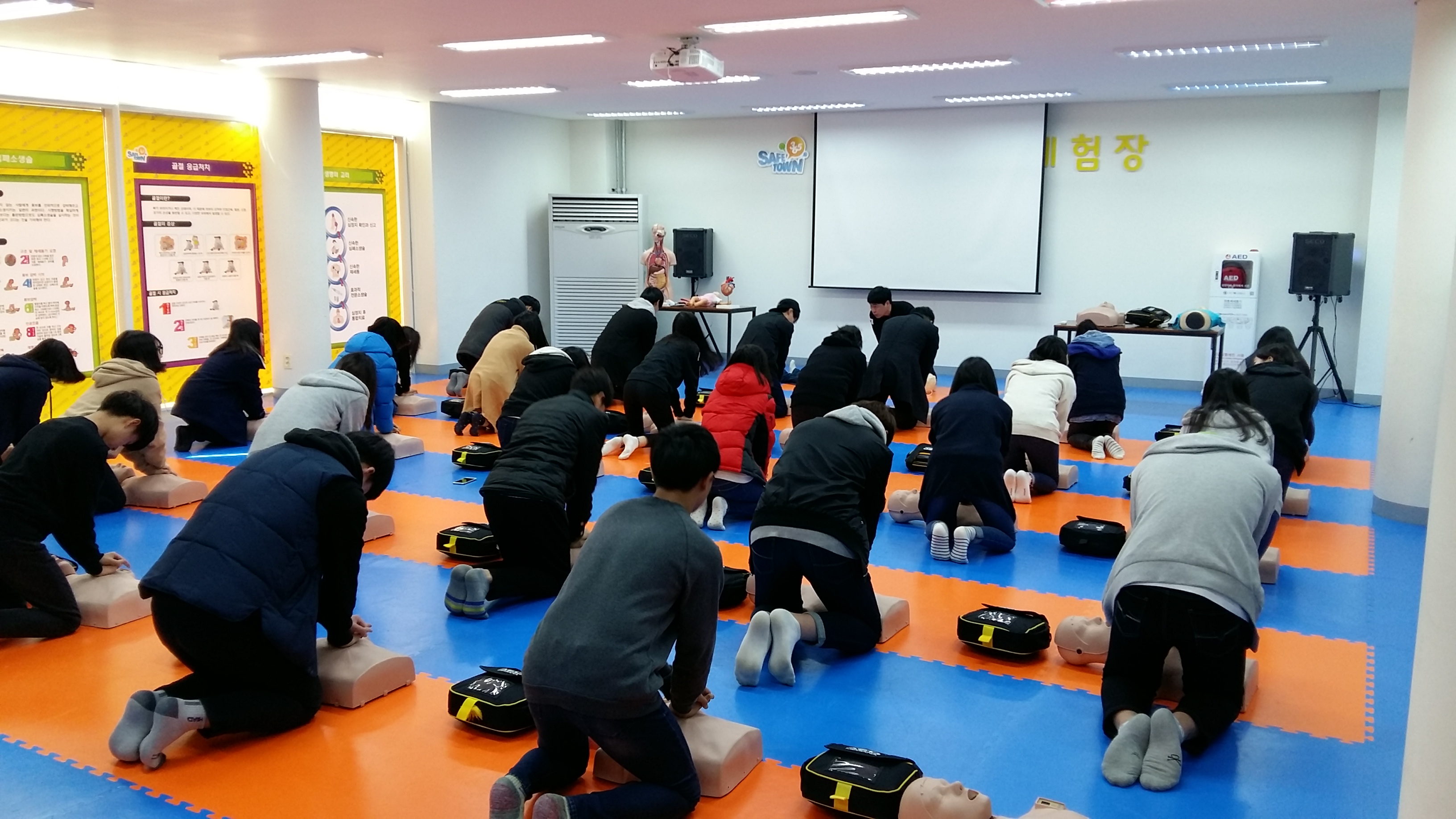 평창군 대화고등학교 소방연계체험 이미지