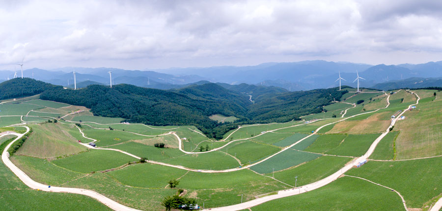 Location of Taebaek image