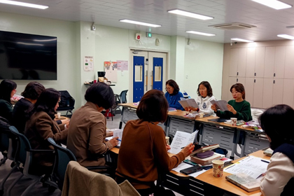 함박꽃 동아리 독서회 활동모습2